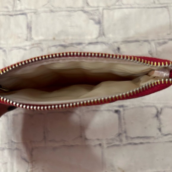 VINTAGE GLORIA VANDERBILT COSMETIC CASE FOR ACCESSORY STREET PAISLEY PATTERN - Picture 5 of 11